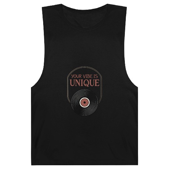 Your Vibe Is Unique LP Vinyl retro 70s Barnard Tanks