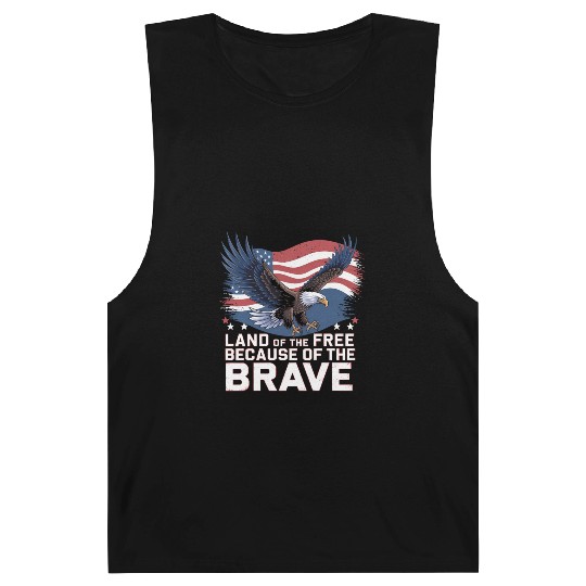 Land of the Free Because of the Brave Barnard Tanks