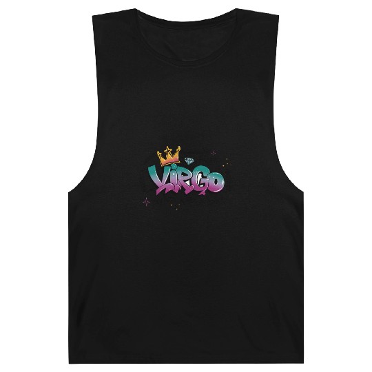Virgo Graffiti Zodiac Art Barnard Tanks