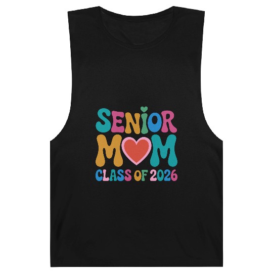 Senior Mom Class of 2026 Celebration Design Barnard Tanks