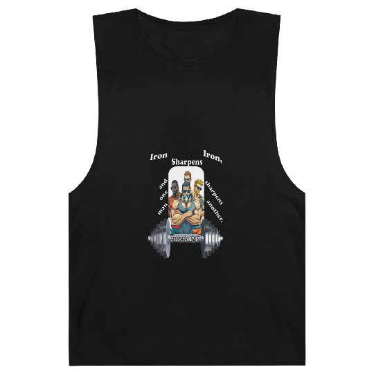 The Iron Sharpens Iron Scripture Barnard Tanks