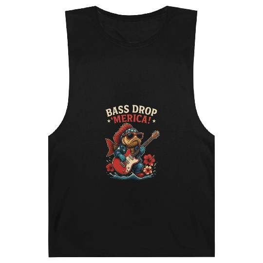 Bass Drop 'Merica! Fishing Barnard Tanks
