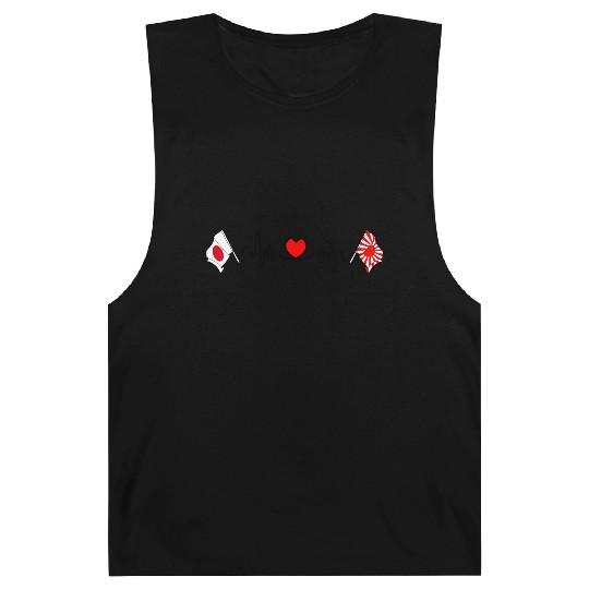 Heartbeat with Japan & Rising Sun Barnard Tanks