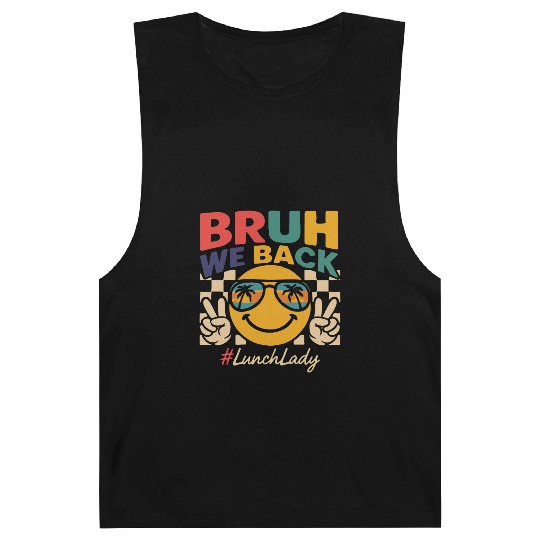 bruh we back back to school Barnard Tanks