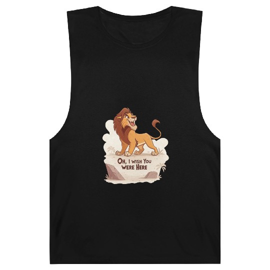 Lonely Lion Longing Barnard Tanks