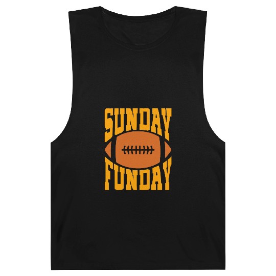 Sunday Funday Funny Football Quote for Sport Lover Barnard Tanks