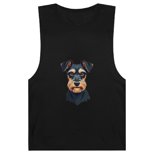 “Miniature Schnauzer” – Bold & Beautiful Dogs Barnard Tanks