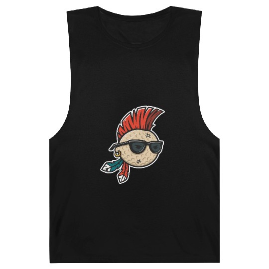 Punk Rock Golf Style Barnard Tanks
