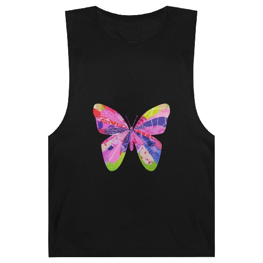 Butterfly design unique collage bug art garden Barnard Tanks