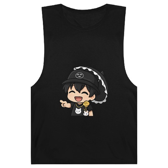 Chibi Joneda Laugh Barnard Tanks