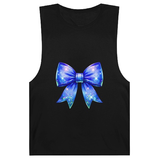 Galaxy Sparkle Bow Barnard Tanks