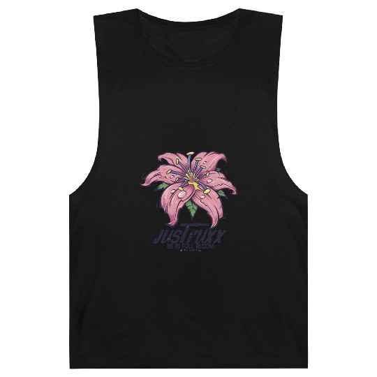 Dark Bloom Lily – JustRuxx Graphic Design Barnard Tanks