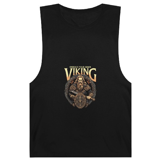 Viking Mythology Pagan Embrace Your Inner Viking Barnard Tanks