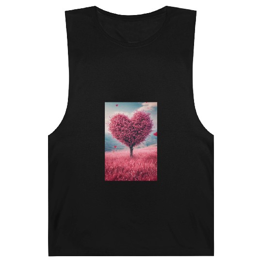 Romantic Heart Tree in Bloom Barnard Tanks