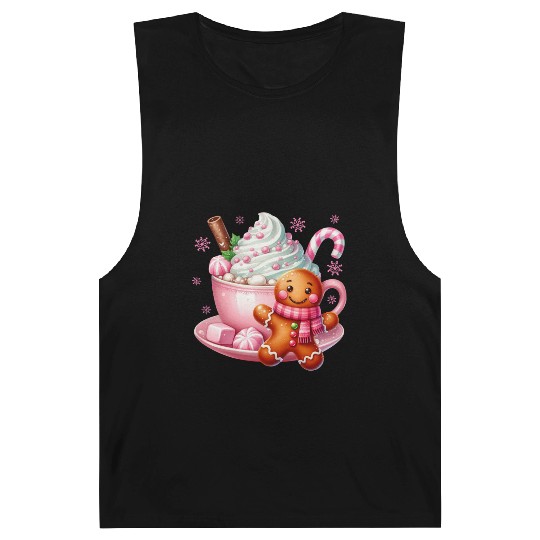 Whimsical Holiday Hot Chocolate Scene Barnard Tanks