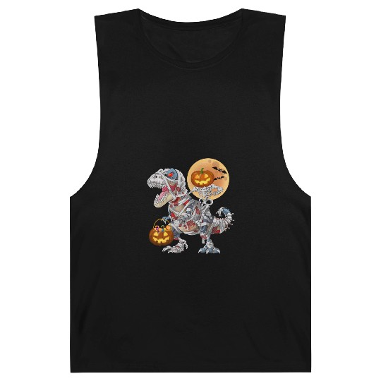 Pumpkin Skeleton Riding Zombie Mummy Dinosaur  Barnard Tanks