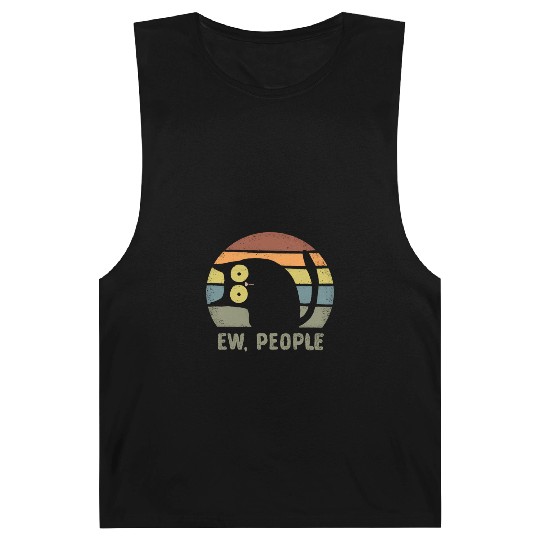 ew people funny cat gift idea Barnard Tanks