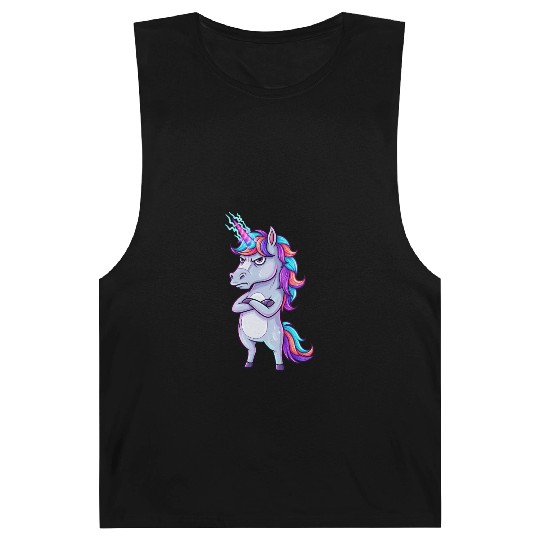 Grumpy Unicorn: Sparkle & Sarcasm! Barnard Tanks