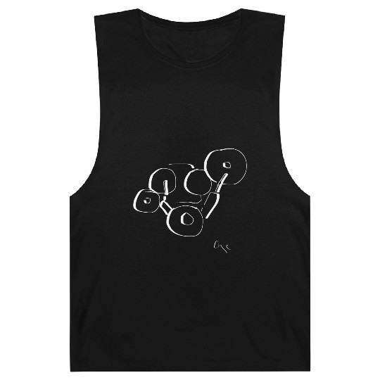 Abstract Drums – white Barnard Tanks