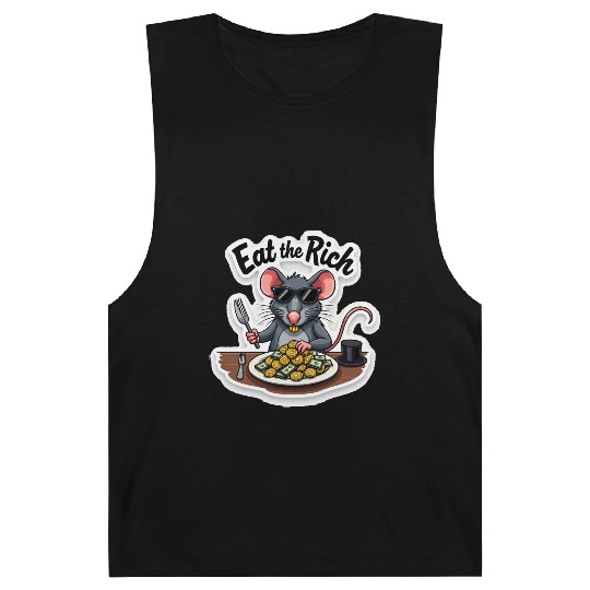 Eat the Rich Rat – Street Rebellion Barnard Tanks