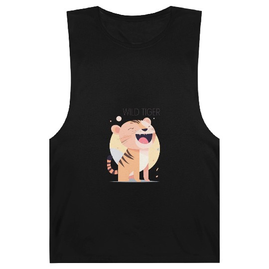 Wild Tiger roar Bauhaus Style Barnard Tanks