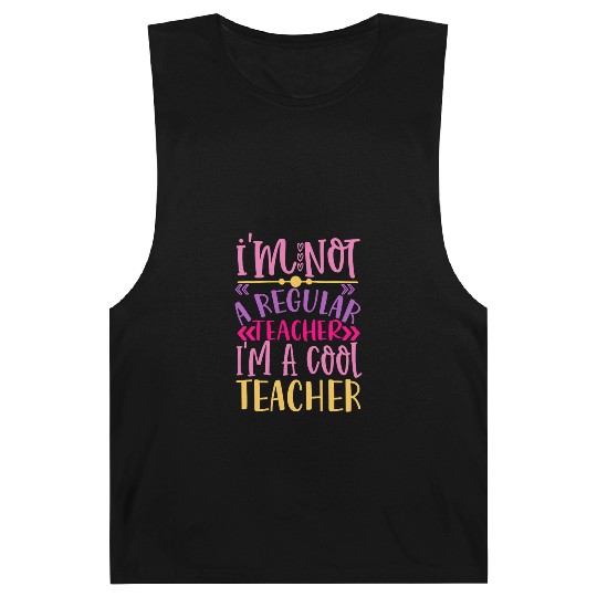 Cool Teacher - Funny Teacher Appreciation Gift Barnard Tanks