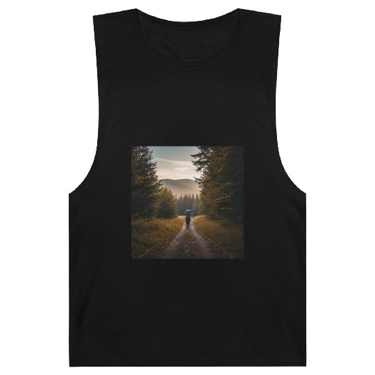 Serene Autumn Path Barnard Tanks