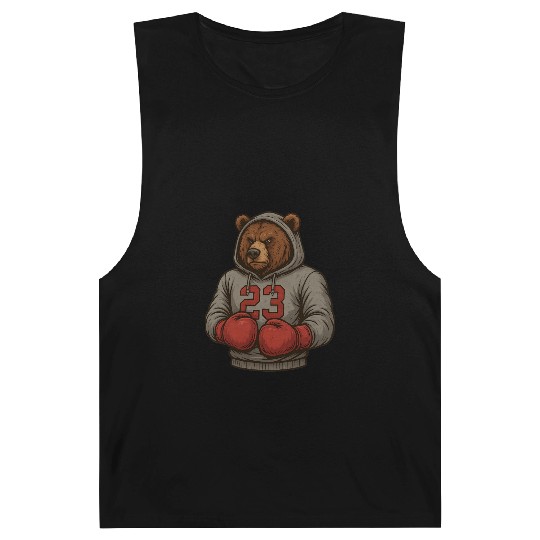 Bear 23 Boxing Barnard Tanks Grizzly Gym Fighter Barnard Tanks