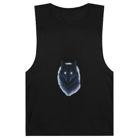 Enigmatic Howling Wolf Design Barnard Tanks