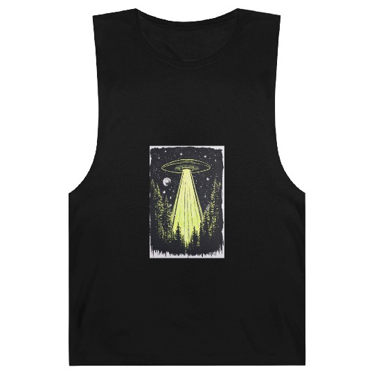 UFO in the Midnight Pines Barnard Tanks