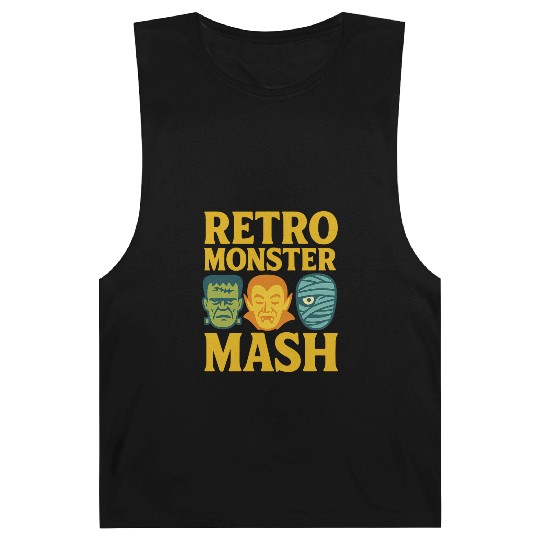 Retro Monster Mash Barnard Tanks Design