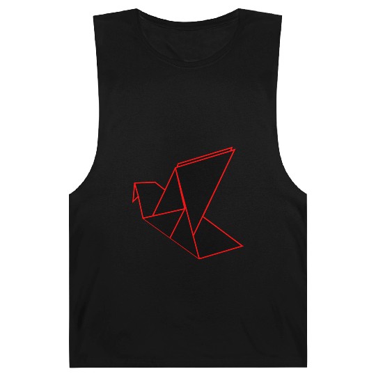 Origami Phoenix Outline Barnard Tanks