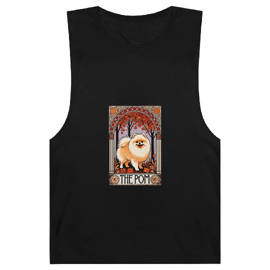 The Pom Tarot Card – Pomeranian Dog Arcana Barnard Tanks
