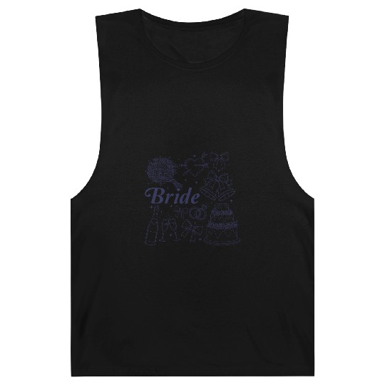Bride Future Mrs Bow Bridal Wedding Bachelorette Barnard Tanks