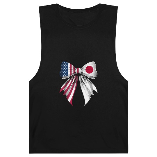 Coquette Bow Japan Roots Heritage Japanese Pride Barnard Tanks