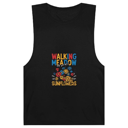 Walking Meadow Sunflowers Design Barnard Tanks