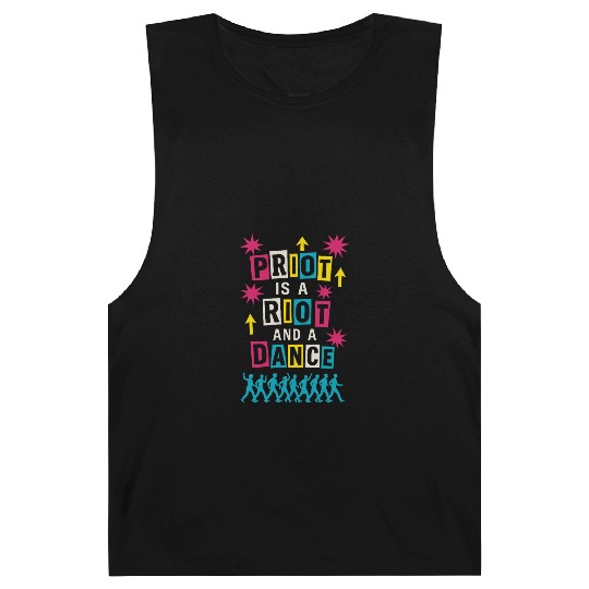 Queer Pride Queer Joy LGBTQ+ Affirmation Trans Barnard Tanks
