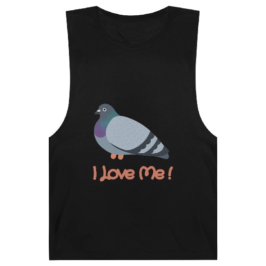I LOVE ME - Pigeon Barnard Tanks