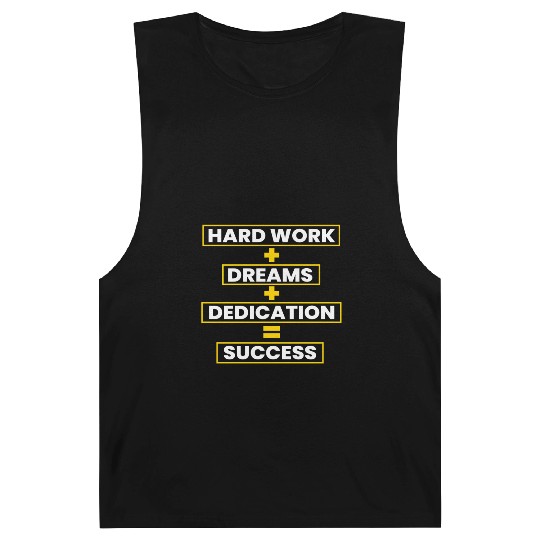 Success Quote Typography – Motivational Design Barnard Tanks