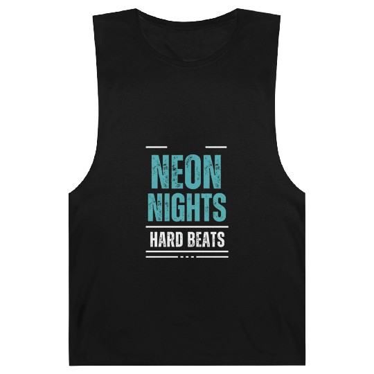 EDM Rave & Cyberpunk Streetwear Barnard Tanks