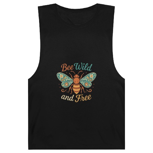 Bee Wild and Free Nature Motif Barnard Tanks