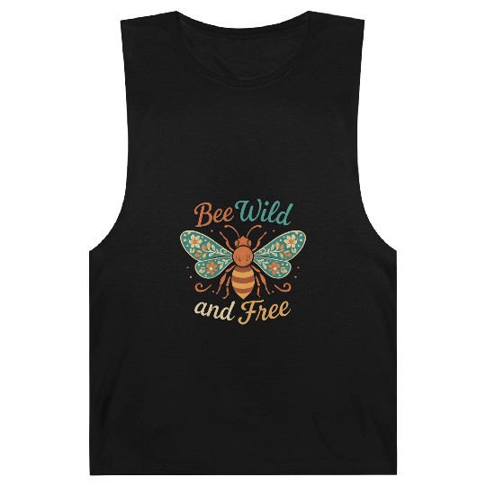 Bee Wild and Free Nature Motif Barnard Tanks