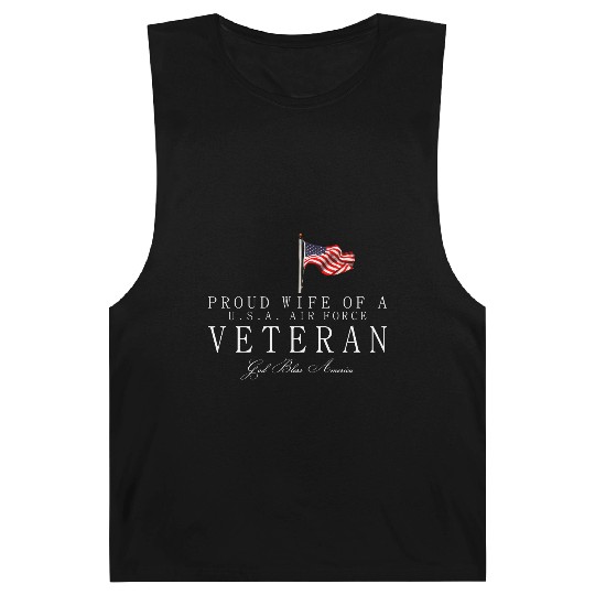 Proud Wife Of A US Air Force Veteran Barnard Tanks