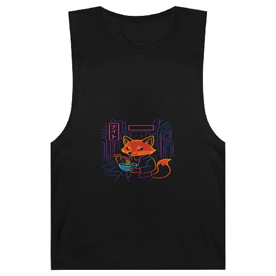Neon Fox Nightlife Streetwear Barnard Tanks