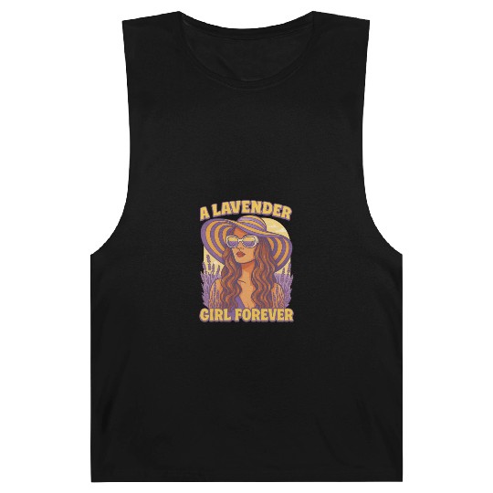 lavender girl Barnard Tanks