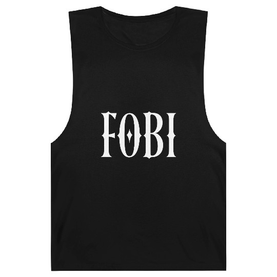 FOBI Fear of Being Included Dark Humor Gothic Barnard Tanks
