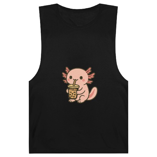 Kawaii Aspiring Dragon with Bubble Tea Barnard Tanks