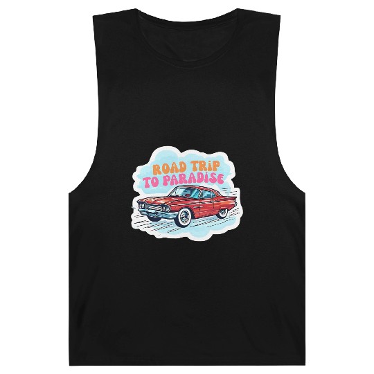 Vintage Classic Car Road Trip Design Barnard Tanks