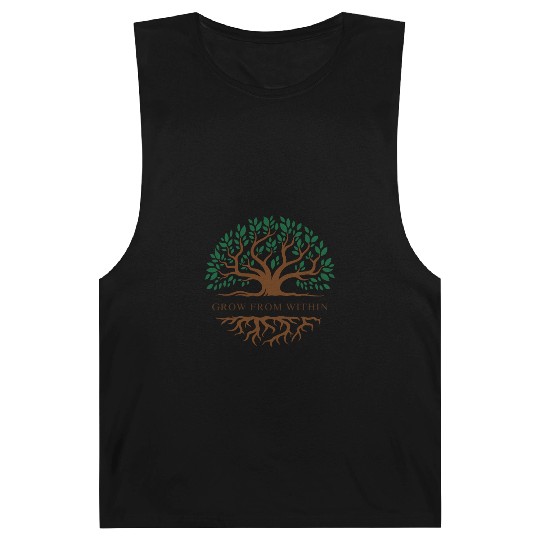 Inner Growth Tree Motif Barnard Tanks