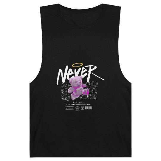 Inspirational Teddy Bear with Angel Halo Barnard Tanks